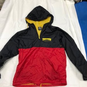 Thrasher rain hoodie